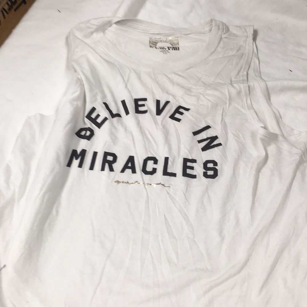 Spiritual gangster believe in miracles tank top